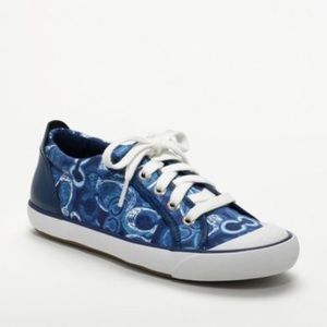 Coach Barrett Poppy Sneaker in Blue